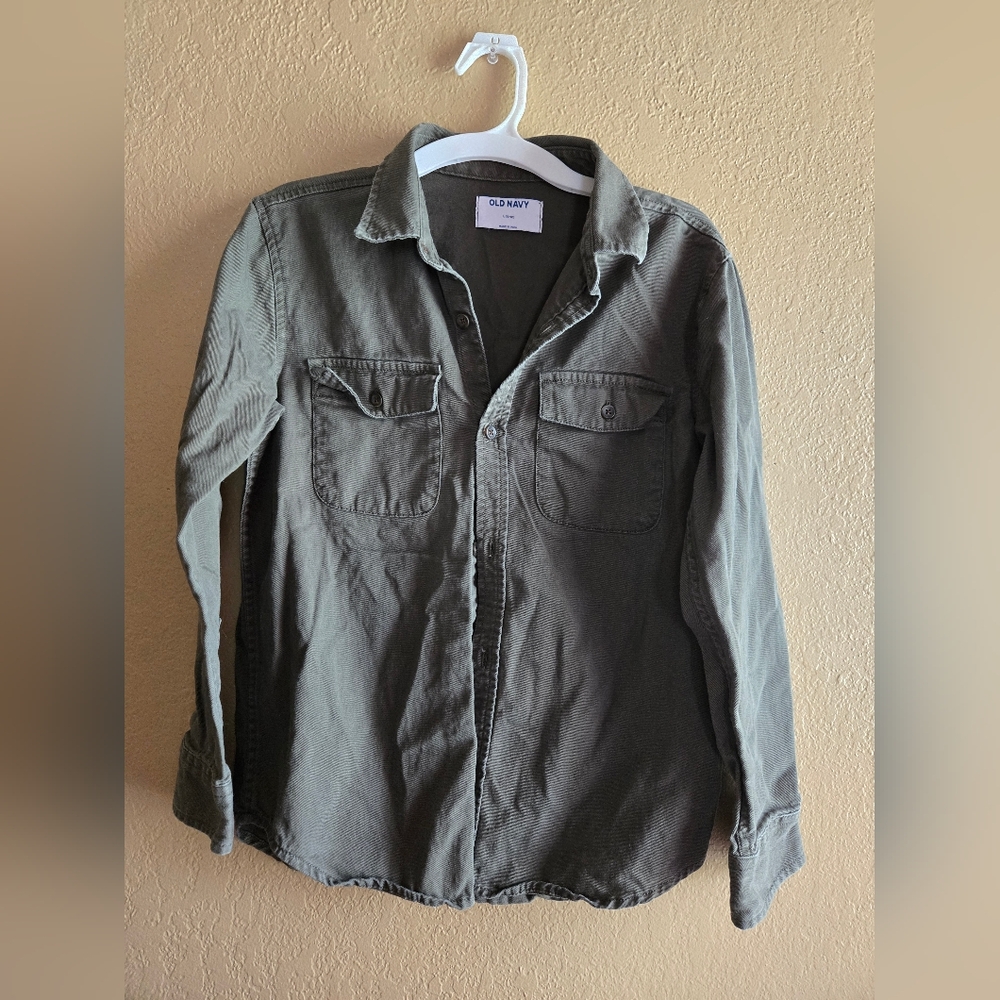⏰️ Youth Old Navy Button Down Long Sleeve